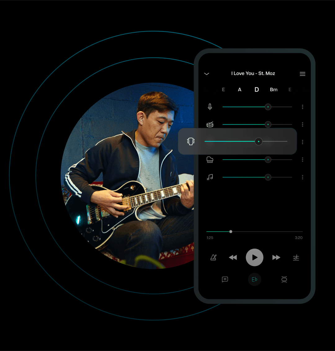 Moises App Interface Moises App: The Ultimate Practice Tool for Musicians