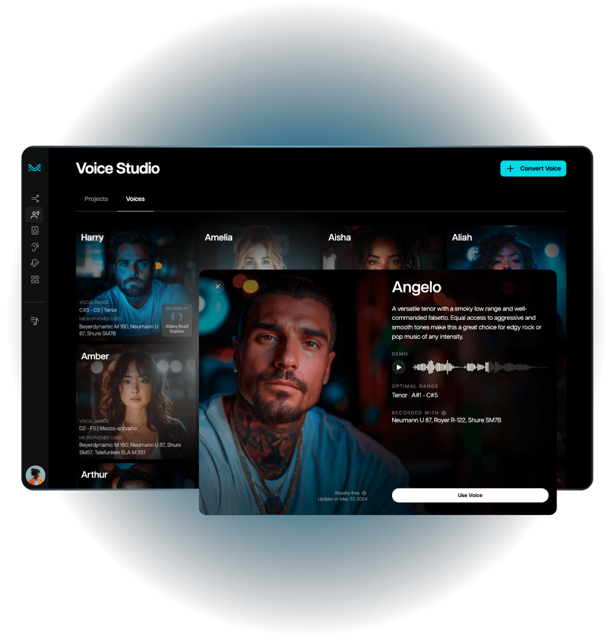 Voice Model Work AI Voice Conversion: Transform Vocals Ethically | Moises