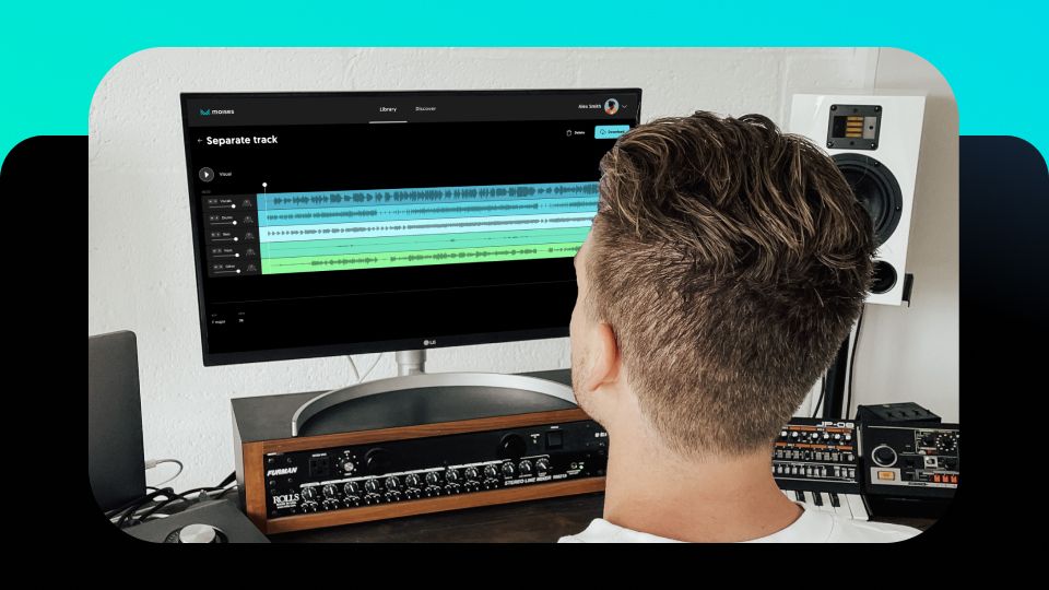 Moises App Interface Moises App: The Musician's App | Vocal Remover & much more | Moises App