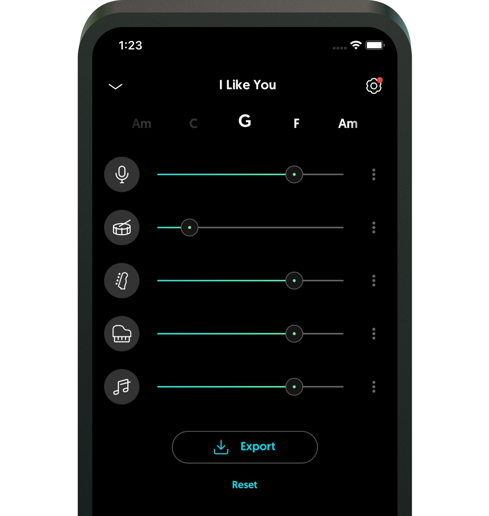 Moises App Interface Moises App - La aplicación del músico | ¡Quita las voces y mucho más ...
